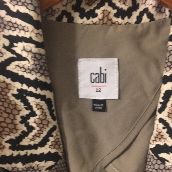 NWOT cabi python jacket size 12 - Picture 2 of 5